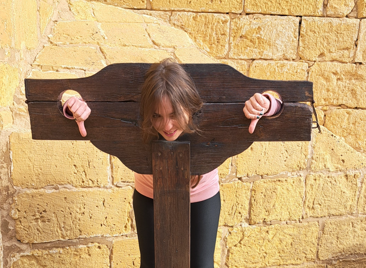 Η Ιωάννα Παπαμιχαήλ στις φυλακές του Gozo